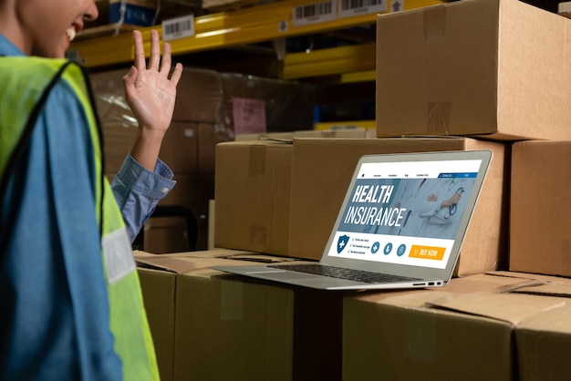 Sitio web de seguros de salud sistema de registro modish