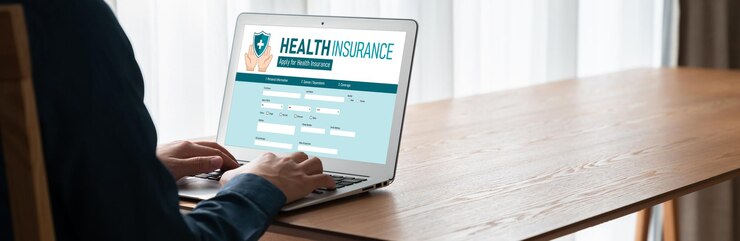 Foto sitio web de seguros de salud sistema de registro modish