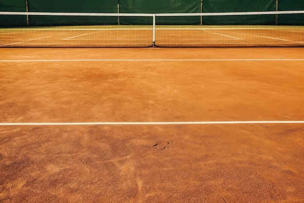 situación de la cancha de tenis fotografía publicitaria profesional