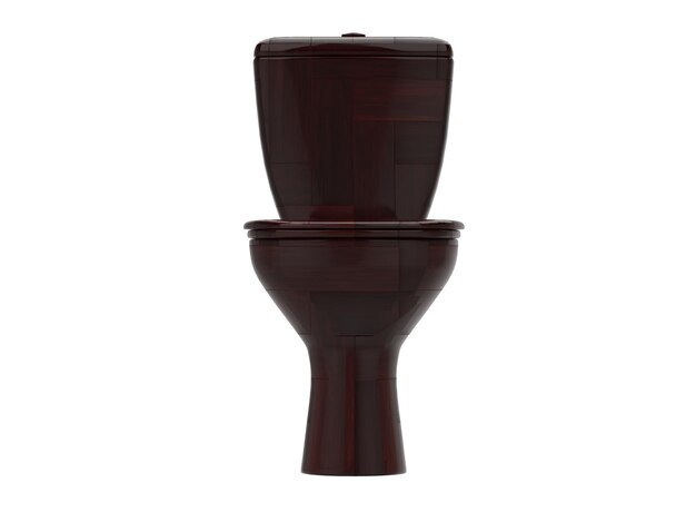 Sitztoilette Toilette Badezimmer Sanitär 3D-Darstellung