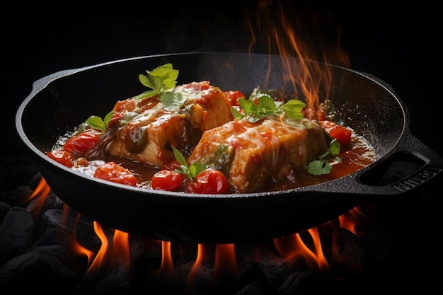 Sizzling Pork Belly Tamales