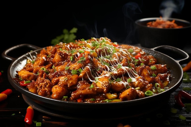 Sizzling Sensation Crispy and Delicious Melhor imagem de frango