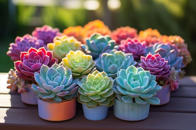 Foto sizzling succulents cactus foto