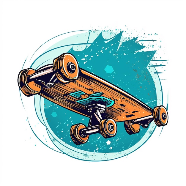 Skateboard-Vektor