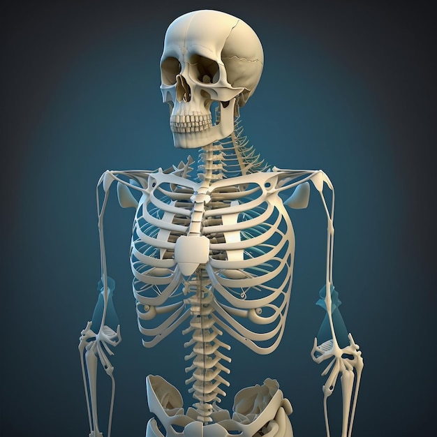 Skelettsystem mit Kopienraum