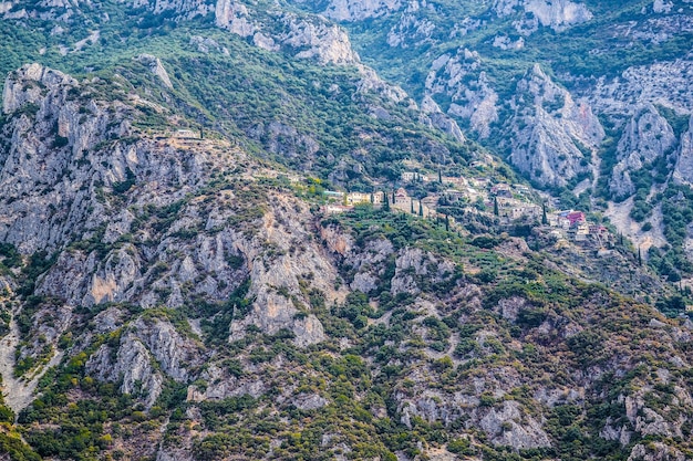 Foto skete von st. anne heiliger berg athos