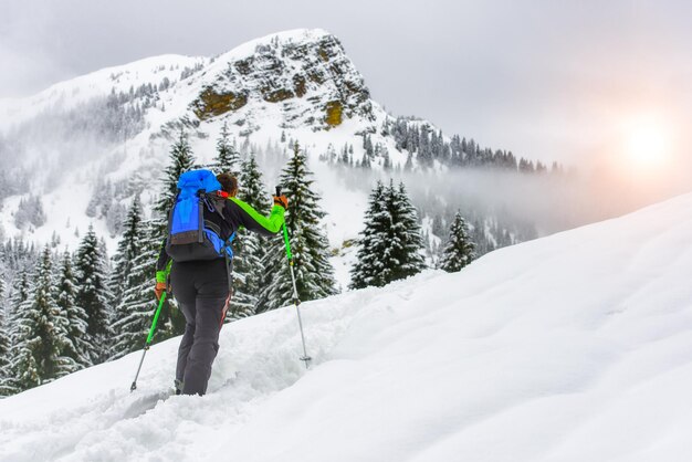 Skibergsteigen