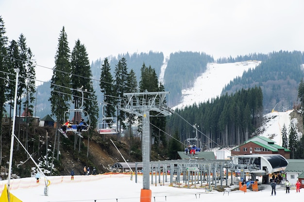 Skigebiet Bukovel, Karpaten