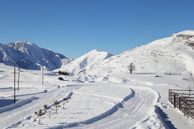 Skigebiet Fann Mountains Safeddara Tadschikistan