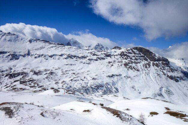 Skipisten von Val Cenis in den französischen Alpen