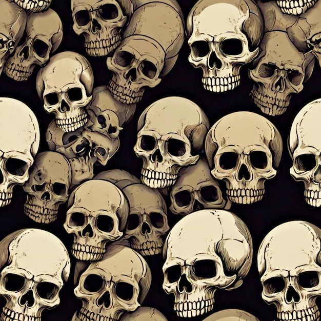 Foto skull vectors