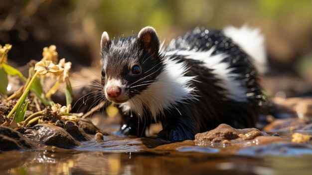 Skunk fotografia profissional e luz