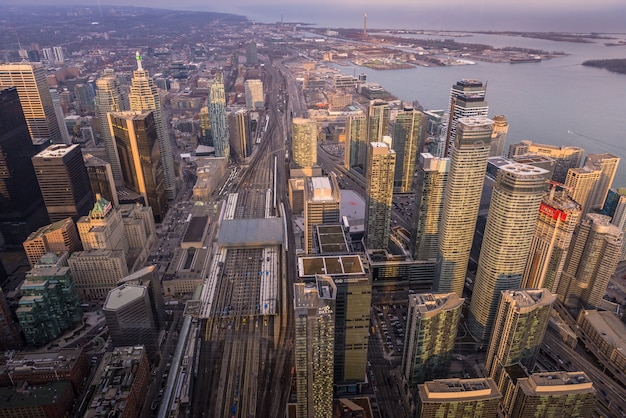 Skyline architectura und Gebäude in Toronto Kanada