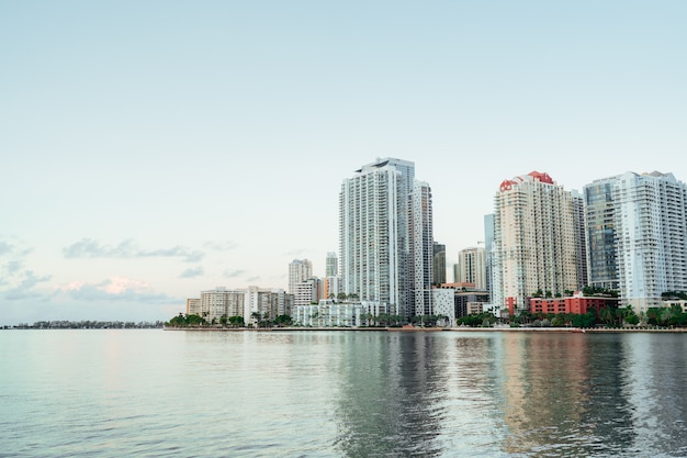 Skyline Brickell Miami Florida USA