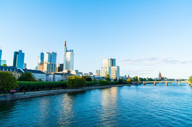 Skyline de frankfurt am main