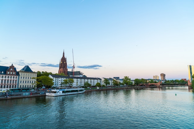 Skyline de frankfurt am main