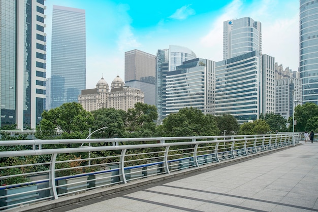 Skyline der modernen städtischen Architekturlandschaft