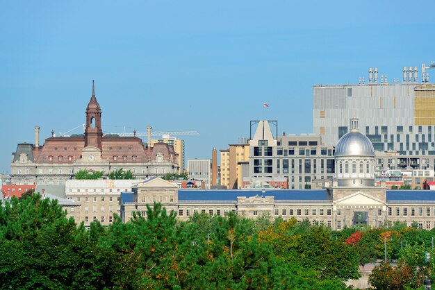 Skyline der Stadt Montreal