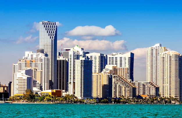 Skyline do centro de Miami