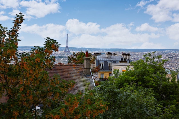 Skyline de París desde Montmartre
