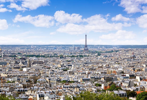 Skyline de París desde Montmartre