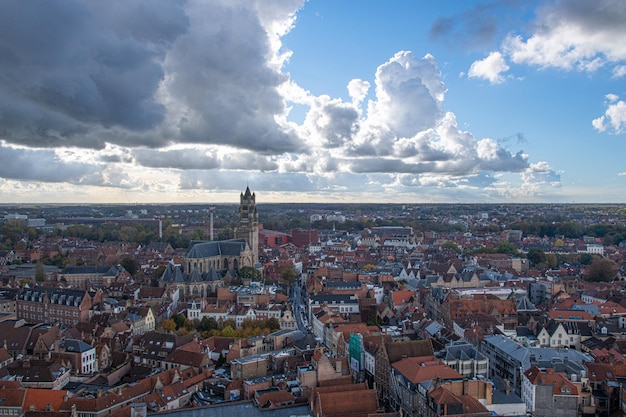 Skyline von Brügge