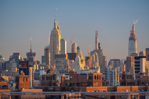 Skyline von New York City Midtown - schönes Stadtbild in den USA