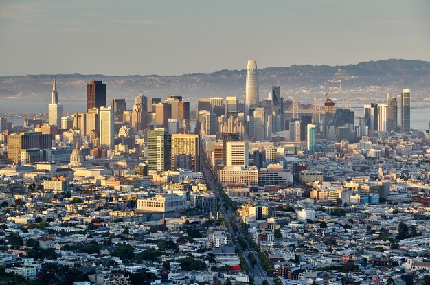 Skyline von San Francisco Kalifornien