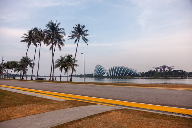 Skyline von Singapur schöne Aussicht