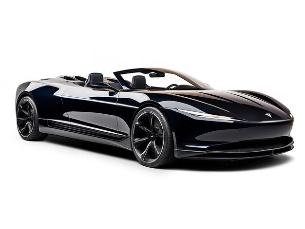 Sleek Roadster Car Cruising Coastal Roadway Generado por la IA