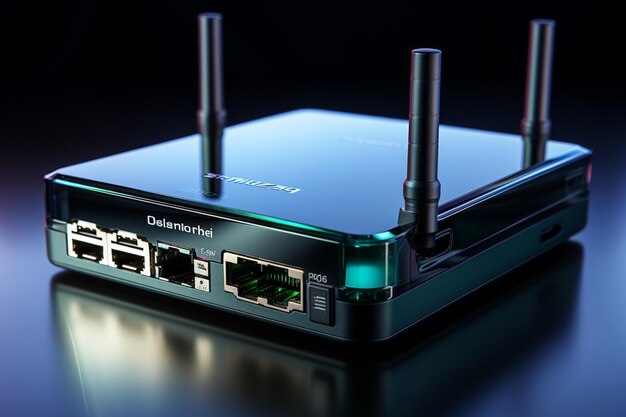 Small Business Routers ai generiert erstklassiges Bild