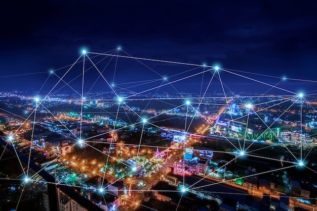 Smart City und Kommunikationsnetzwerk