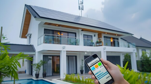 Smart Home-Überwachung mit Sonnenenergie