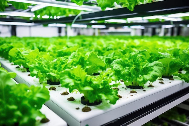 Smart Indoor Farming Automatisiertes Bewässerungssystem in Aktion