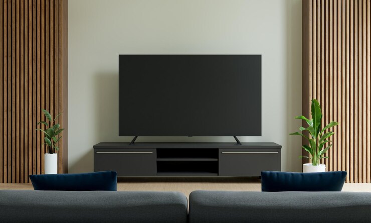 Foto smart tv na sala
