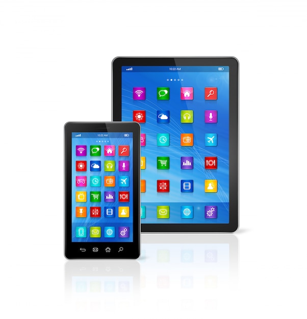 Smartphone e tablet digital