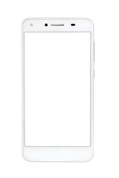 Foto smartphone, fundo branco