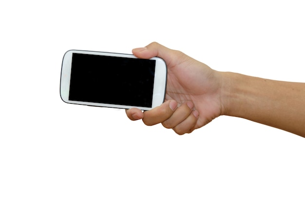 Smartphone in der Hand