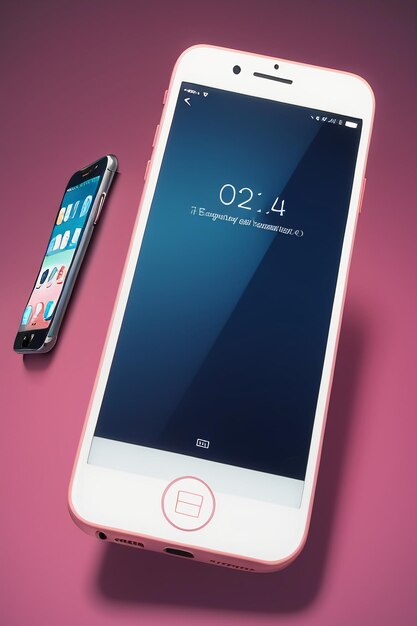 Foto smartphone mobiltelefon produkt mockup anzeige werbung rendering mockup tapeten hintergrund