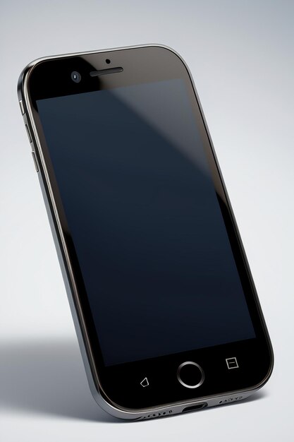 Smartphone Mobiltelefon Produkt Mockup Anzeige Werbung Rendering Mockup Tapeten Hintergrund