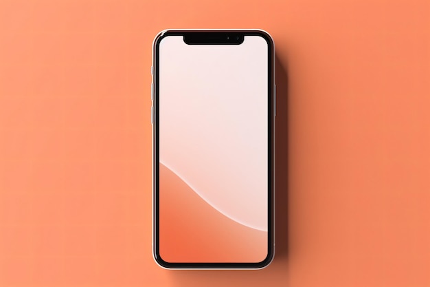 Smartphone-Mockup-Bild Ai generativ