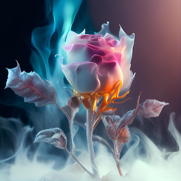 Smoke Rose, generative ai