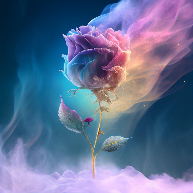 Smoke Rose, generative ai