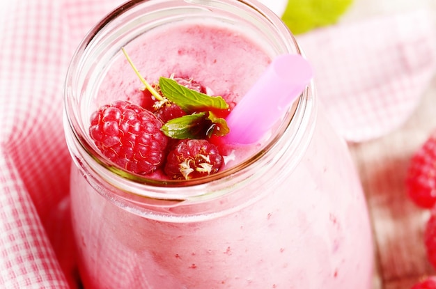 Smoothie de framboesa