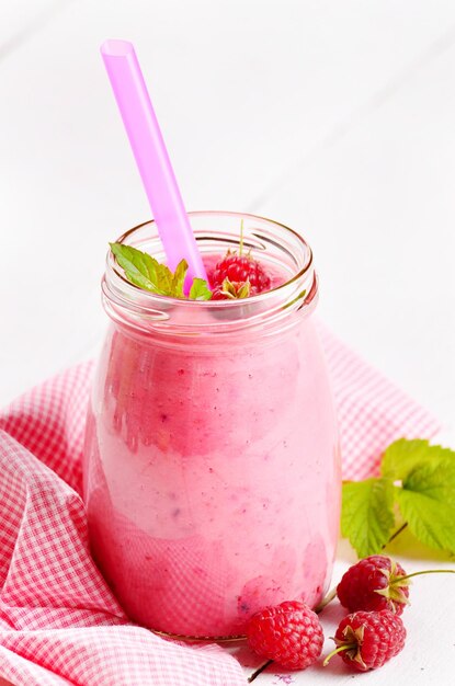 Smoothie de framboesa