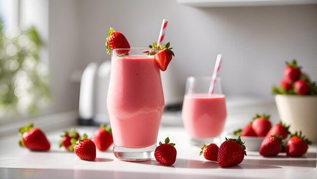 Smoothie de morango