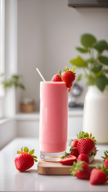 Smoothie de morango