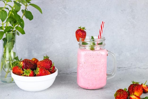 Smoothie de fresas