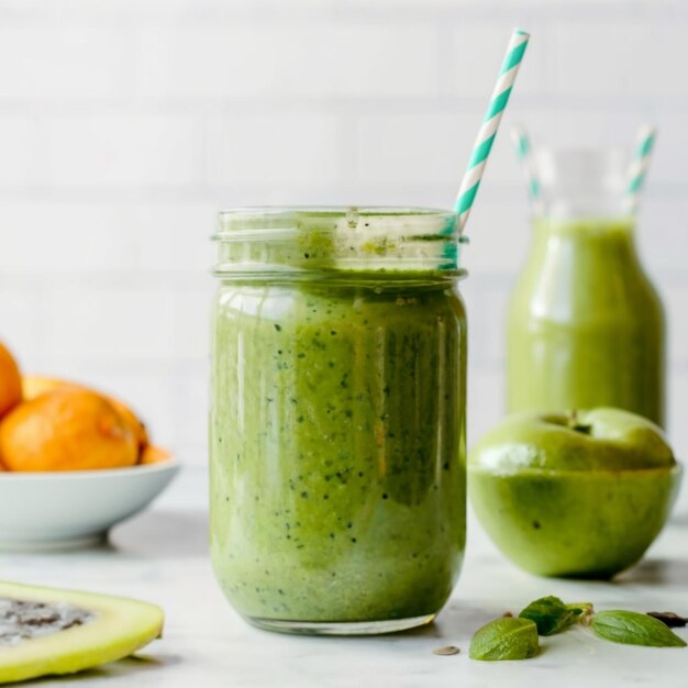 Smoothie verde energizante