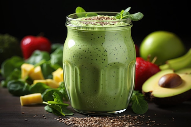 smoothie verde saudável